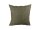 Kissen schmutzabweisend braun leinenoptik 40 x 40cm