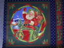 Weihnachtsstoff Baumwollstoff mit Weihnachtsmotiv ca.45cm (KISSENSTOFF)