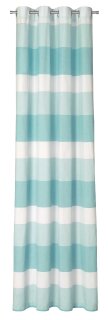 Ösenschal ADRIA wollweiß-aqua