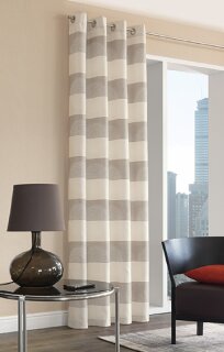 Ösenschal LOUNGE taupe