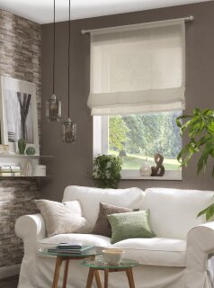 Raffrollo ALLURE taupe 100 x 140cm