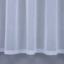 Schlaufen-Scheibengardinenstoff wollweiß 50cm hoch per Meter