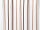 Schlaufen-Scheibengardine mit braunen Streifen 4-farbig 50 cm hoch 261cm breit