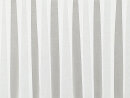 Schlaufen-Scheibengardine wollweiß 60cm hoch