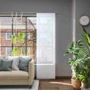 Schiebegardine mit Alupaneelwagen LIBRE ECO hellgrau 60 x 245 cm