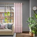 Fertigvorhang mit Ösen LIBRE ECO flieder 142 x 245 cm