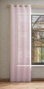 Fertigvorhang mit Ösen LIBRE ECO flieder 142 x 245 cm