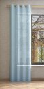 Fertigvorhang mit Ösen LIBRE ECO blau 142 x 245 cm