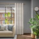 Fertigvorhang mit Ösen LIBRE ECO leder 142 x 245 cm