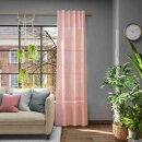 Fertigvorhang mit Multifunktionsband LIBRE ECO koralle 142 x 245 cm