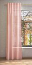 Fertigvorhang mit Multifunktionsband LIBRE ECO koralle 142 x 245 cm