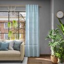 Fertigvorhang mit Multifunktionsband LIBRE ECO blau 142 x 245 cm
