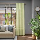 Fertigvorhang mit Multifunktionsband LIBRE ECO grün 142 x 245 cm