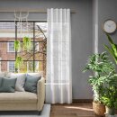Fertigvorhang mit Multifunktionsband LIBRE ECO hellgrau 142 x 245 cm