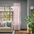 Fertigvorhang mit Stangendurchzug LIBRE ECO flieder 142 x 245 cm