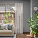 Fertigvorhang mit Stangendurchzug LIBRE ECO leder 142 x 245 cm