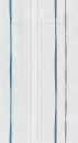Clip-Rollo mit Stangendurchzug PASCAL wollweiß-blau 115 x 150 cm