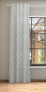 Fertigvorhang mit Multifunktionsband AIKO silber-grau 142 x 245 cm