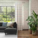 Fertigvorhang mit Multifunktionsband CANCUN leinen-blau 146 x 245 cm