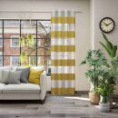 Fertigvorhang mit Ösen PLATIN limone 146 x 245 cm