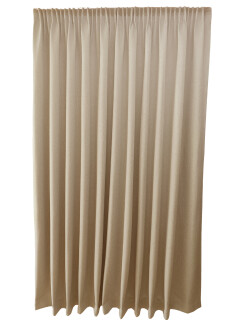GARIMO DimoutPro B1 - Objektvorhang Typ 80DO beige 290 x 245 cm