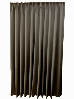 GARIMO DimoutPro B1 - Objektvorhang Typ 80DO dunkelbraun 290 x 245 cm