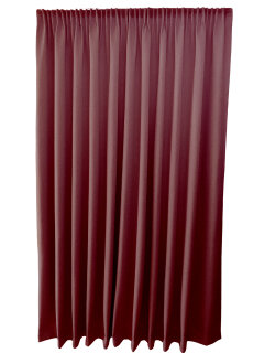 GARIMO DimoutPro B1 - Objektvorhang Typ 80DO rot 140 x 245 cm