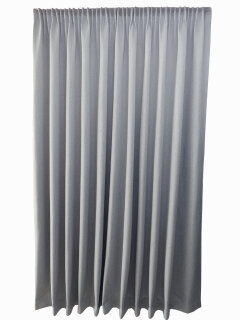 GARIMO DimoutPro B1 - Objektvorhang Typ 80DO hellgrau 290 x 245 cm