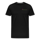 Männer Premium T-Shirt Brustlogo Gardinenhaus24 Männer Premium T-Shirt | Spreadshirt 812 - Schwarz (M)