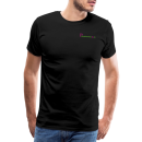 Männer Premium T-Shirt Brustlogo Gardinenhaus24 Männer Premium T-Shirt | Spreadshirt 812 - Schwarz (M)