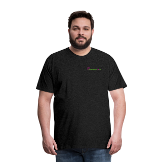 Männer Premium T-Shirt Brustlogo Gardinenhaus24 Männer Premium T-Shirt | Spreadshirt 812 - Anthrazit (5XL)