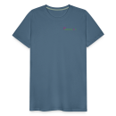 Männer Premium T-Shirt Brustlogo Gardinenhaus24 Männer Premium T-Shirt | Spreadshirt 812 - Blaugrau (XL)