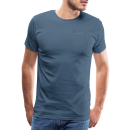 Männer Premium T-Shirt Brustlogo Gardinenhaus24 Männer Premium T-Shirt | Spreadshirt 812 - Blaugrau (XL)