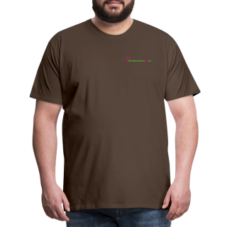 Männer Premium T-Shirt Brustlogo Gardinenhaus24 Männer Premium T-Shirt | Spreadshirt 812 - Edelbraun (XXL)