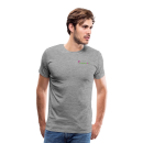 Männer Premium T-Shirt Brustlogo Gardinenhaus24 Männer Premium T-Shirt | Spreadshirt 812 - Grau meliert (S)
