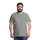 Männer Premium T-Shirt Brustlogo Gardinenhaus24 Männer Premium T-Shirt | Spreadshirt 812 - Grau meliert (M)