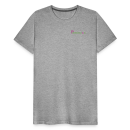 Männer Premium T-Shirt Brustlogo Gardinenhaus24 Männer Premium T-Shirt | Spreadshirt 812 - Grau meliert (M)