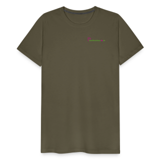 Männer Premium T-Shirt Brustlogo Gardinenhaus24 Männer Premium T-Shirt | Spreadshirt 812 - Khaki (3XL)