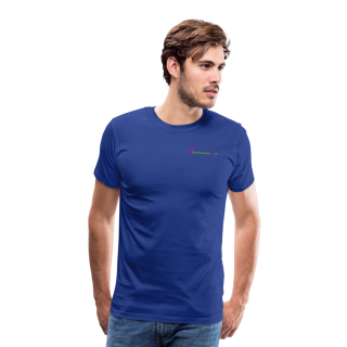 Männer Premium T-Shirt Brustlogo Gardinenhaus24 Männer Premium T-Shirt | Spreadshirt 812 - Königsblau (4XL)