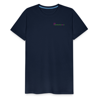 Männer Premium T-Shirt Brustlogo Gardinenhaus24 Männer Premium T-Shirt | Spreadshirt 812 - Navy (XXL)