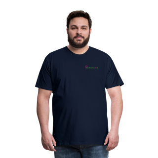 Männer Premium T-Shirt Brustlogo Gardinenhaus24 Männer Premium T-Shirt | Spreadshirt 812 - Navy (4XL)