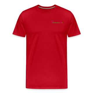 Männer Premium T-Shirt Brustlogo Gardinenhaus24 Männer Premium T-Shirt | Spreadshirt 812 - Rot (3XL)