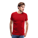 Männer Premium T-Shirt Brustlogo Gardinenhaus24 Männer Premium T-Shirt | Spreadshirt 812 - Rot (4XL)