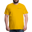 Männer Premium T-Shirt Brustlogo Gardinenhaus24 Männer Premium T-Shirt | Spreadshirt 812 - Sonnengelb (XL)