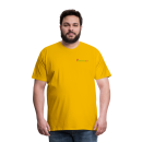 Männer Premium T-Shirt Brustlogo Gardinenhaus24 Männer Premium T-Shirt | Spreadshirt 812 - Sonnengelb (XL)