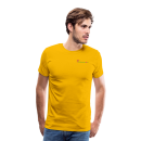 Männer Premium T-Shirt Brustlogo Gardinenhaus24 Männer Premium T-Shirt | Spreadshirt 812 - Sonnengelb (XXL)