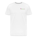 Männer Premium T-Shirt Brustlogo Gardinenhaus24 Männer Premium T-Shirt | Spreadshirt 812 - Weiß (5XL)