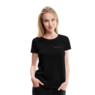 Frauen Premium T-Shirt Brustlogo Gardinenhaus24 Frauen Premium T-Shirt - Schwarz (L)