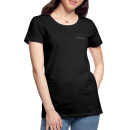 Frauen Premium T-Shirt Brustlogo Gardinenhaus24 Frauen Premium T-Shirt - Schwarz (3XL)