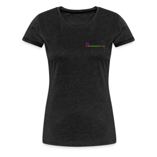 Frauen Premium T-Shirt Brustlogo Gardinenhaus24 Frauen Premium T-Shirt - Anthrazit (3XL)